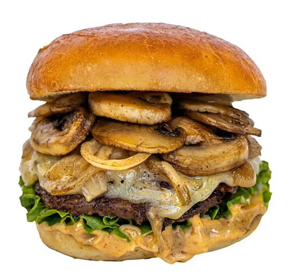 B'igi Mushroom Burger at iniBurger