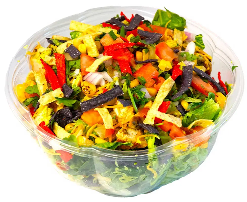 Open Taco Grilled Chicken Salad at iniBurger