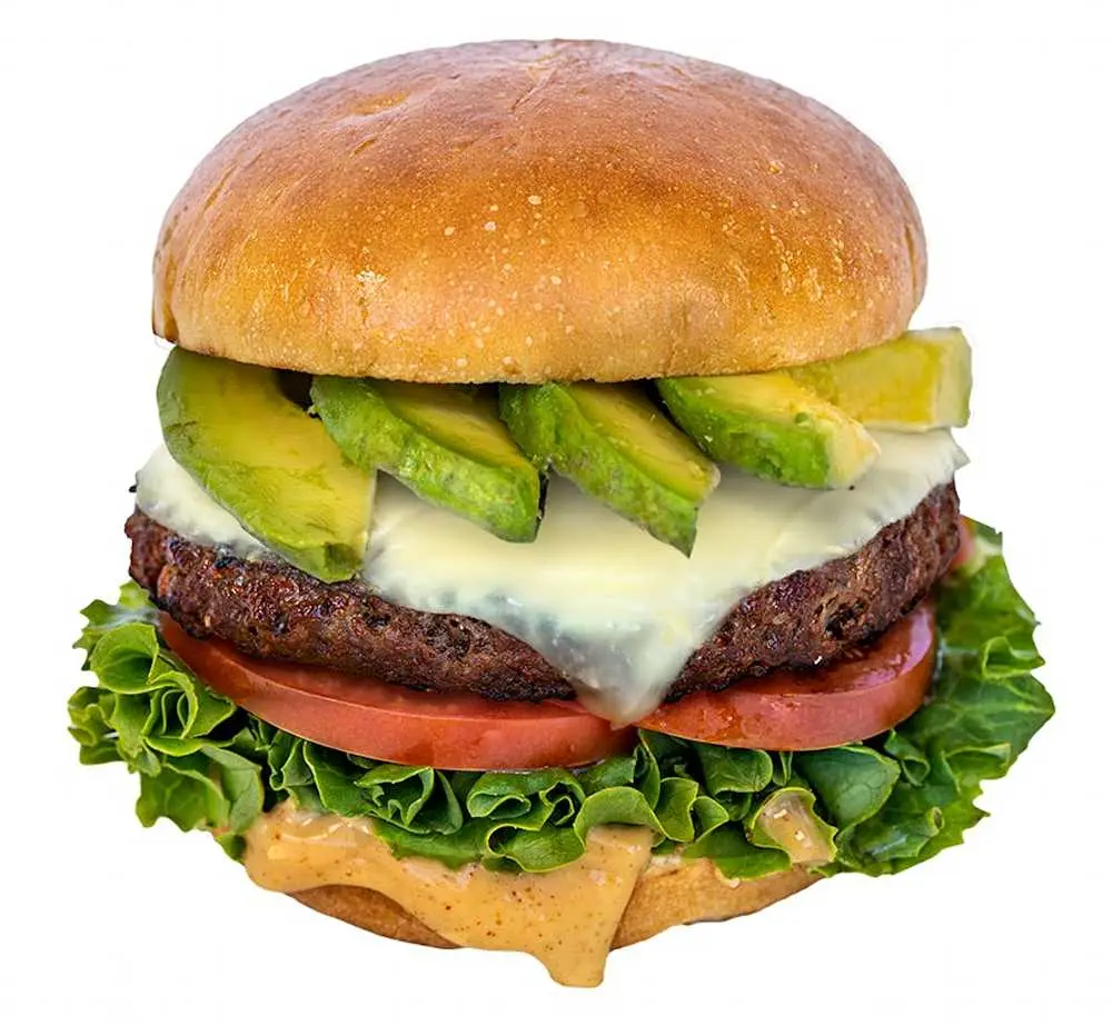 B'igi Falafel Malibu Burger at iniBurger