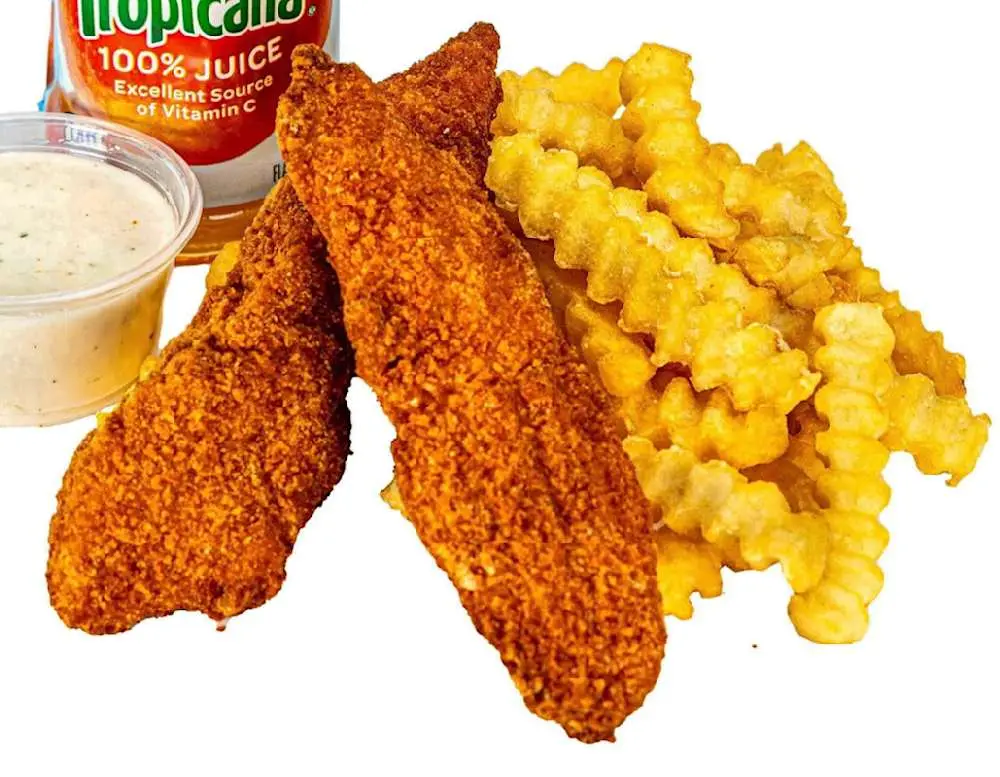 Kids Chicken Strips at iniBurger