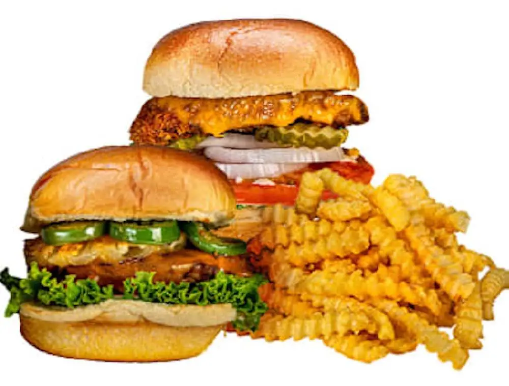 2 M'ini Burgers with Fries at iniBurger