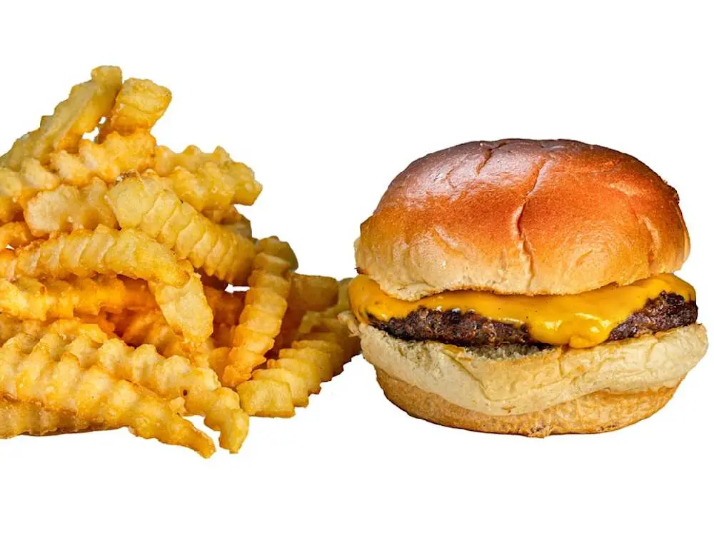 Kids Cheeseburger at iniBurger