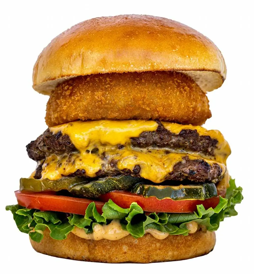 B'igi Double Decker Burger at iniBurger
