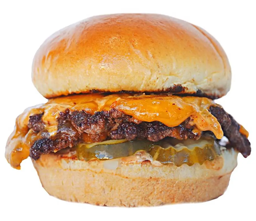 iniDouble Smash Burger at iniBurger