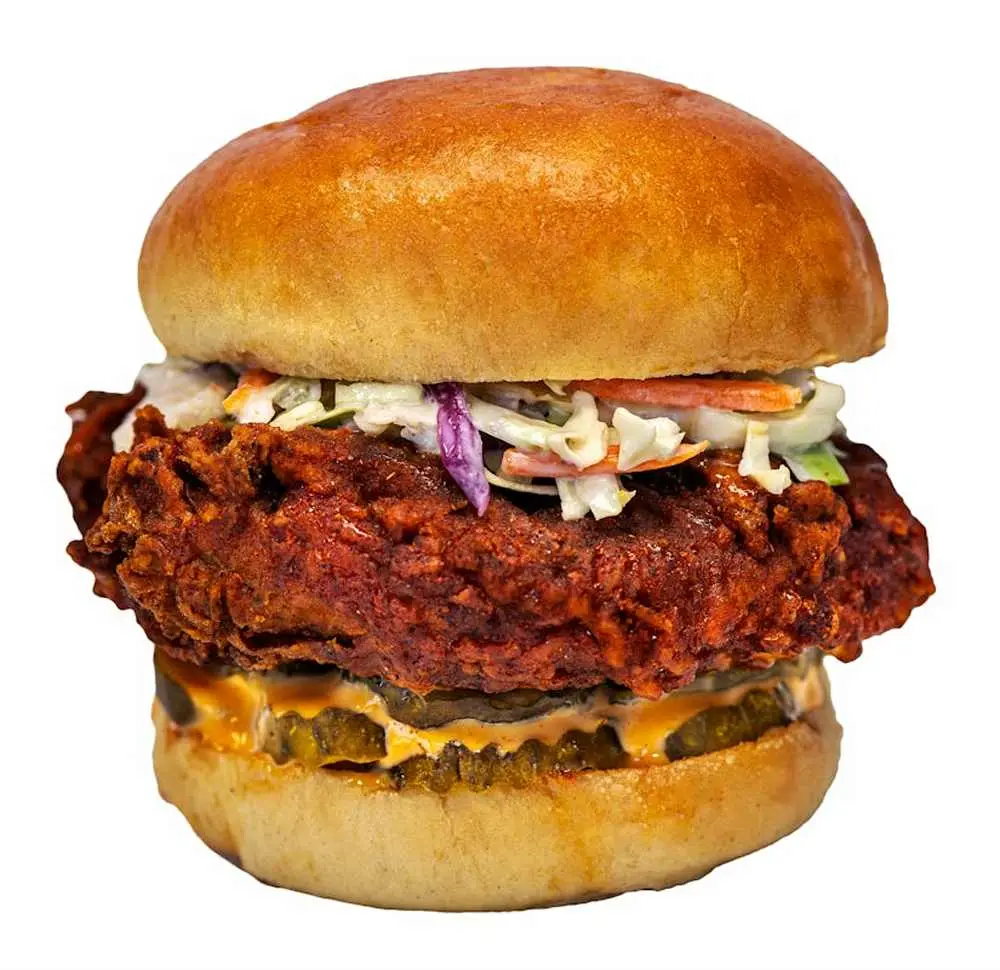 B'igi Nashville Chicken Sandwich at iniBurger