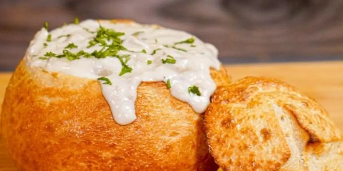 New England Clam Chowder at Sourdough & Co. Fremont