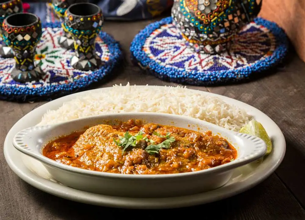 Kofta Chalao Chicken at Fremont Afghan Kabob Restaurant