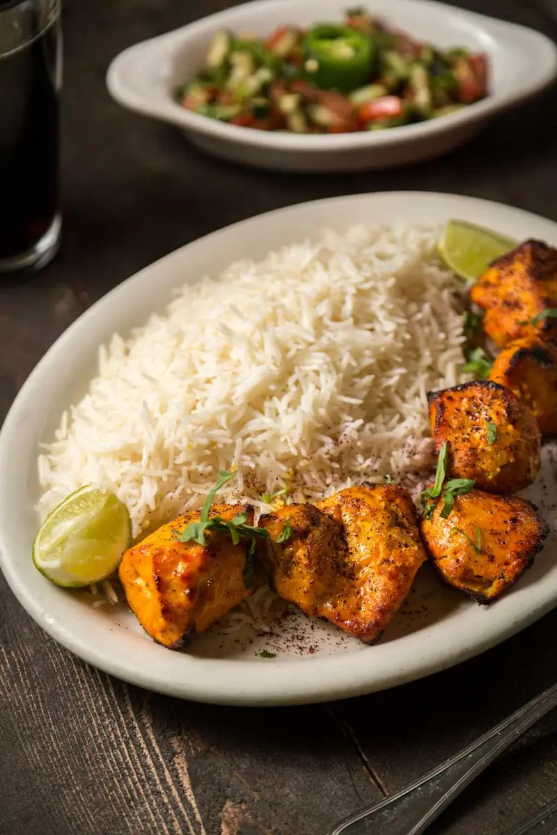 Chicken Kabob at Fremont Afghan Kabob Restaurant