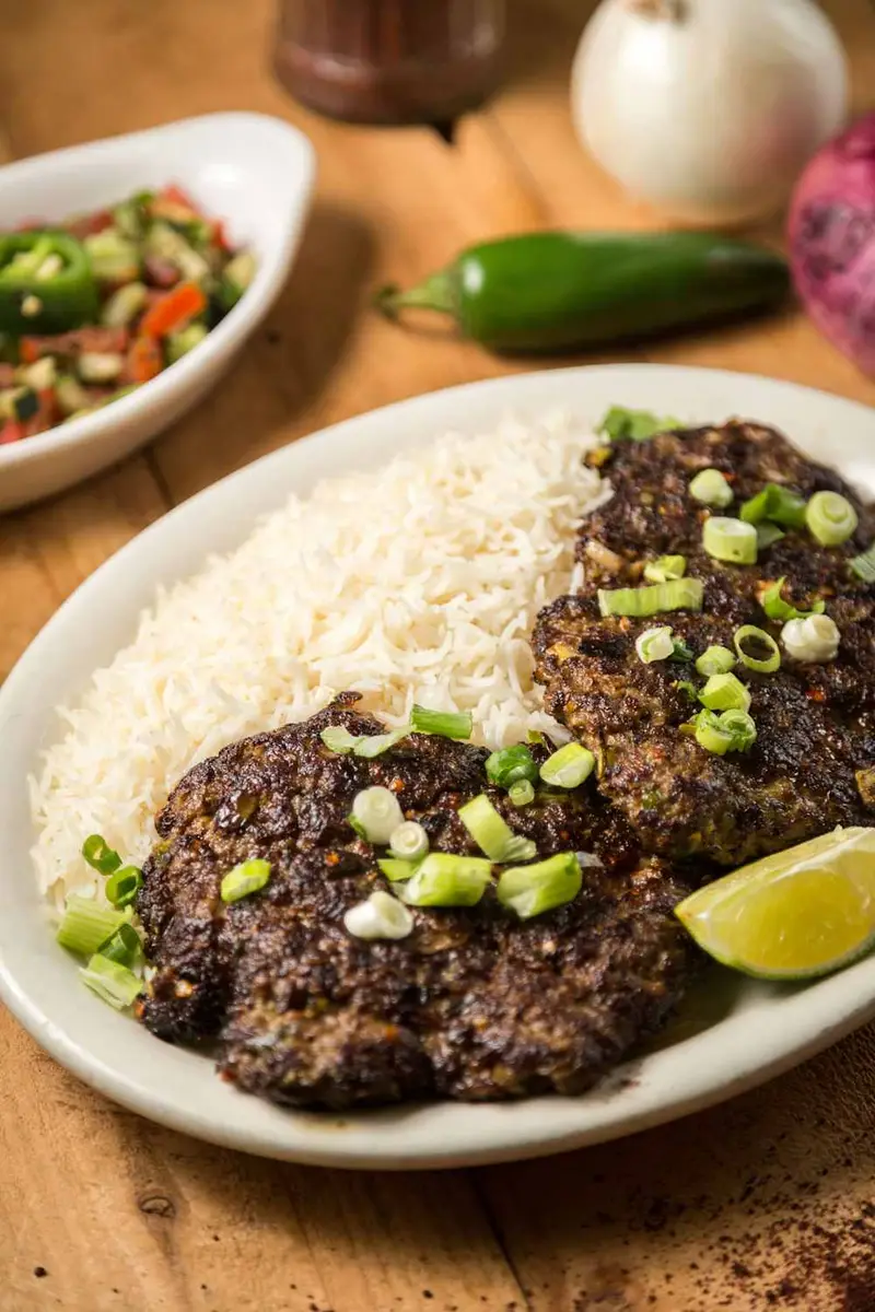 Chapli Kabob at Fremont Afghan Kabob Restaurant