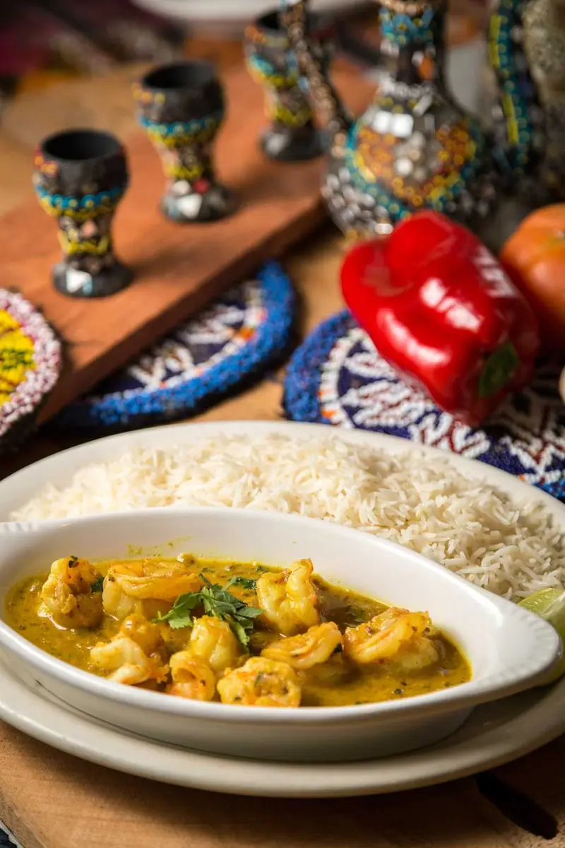 Shrimp Curry at Fremont Afghan Kabob Restaurant