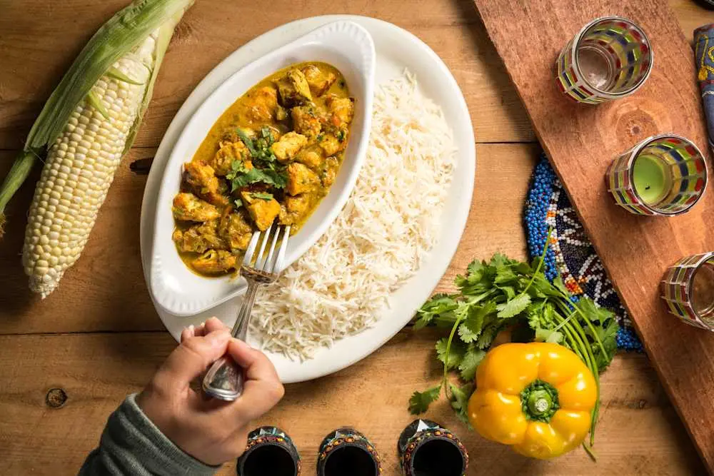 Chicken Curry at Fremont Afghan Kabob Restaurant