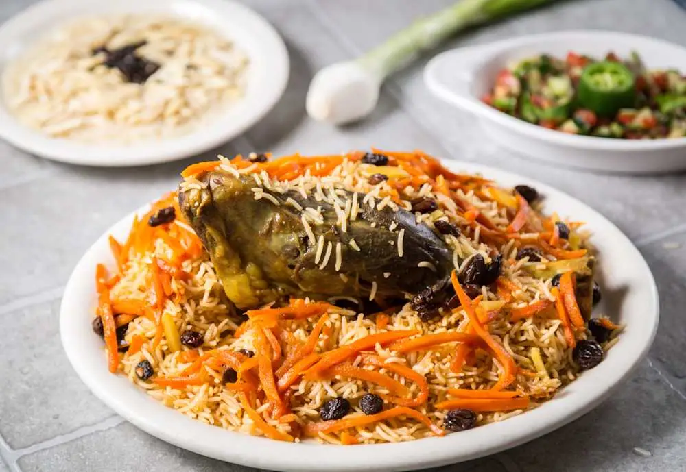 Qabili Palau at Fremont Afghan Kabob Restaurant