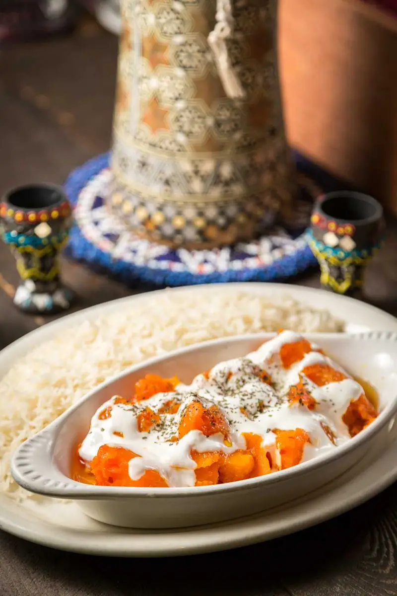 Veggie Borani Kadoo at Fremont Afghan Kabob Restaurant