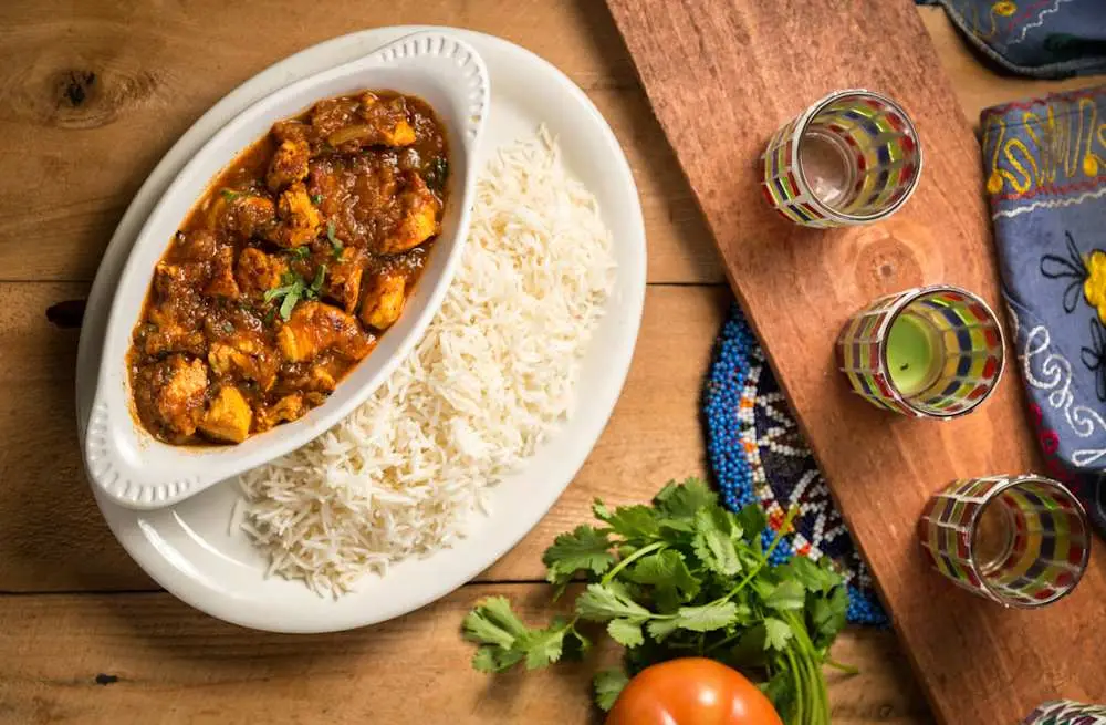Korma Chicken at Fremont Afghan Kabob Restaurant