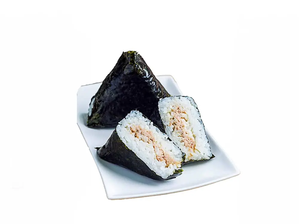 MAYO TUNA SAMGAK GIMBAP (TRIANGULAR SHAPED GIMBAP) at Rice Junky