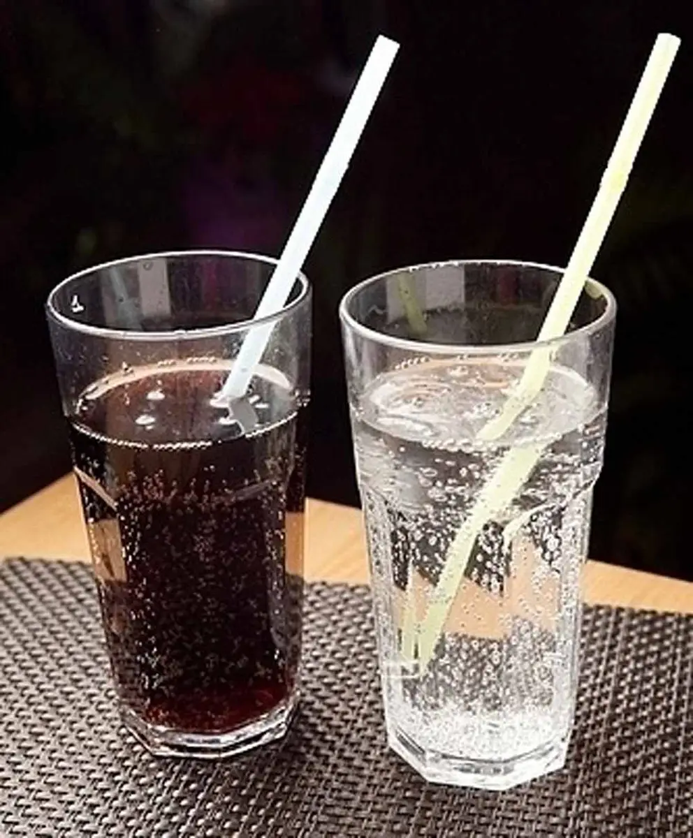 Soda or Bottled Water at Rice Junky