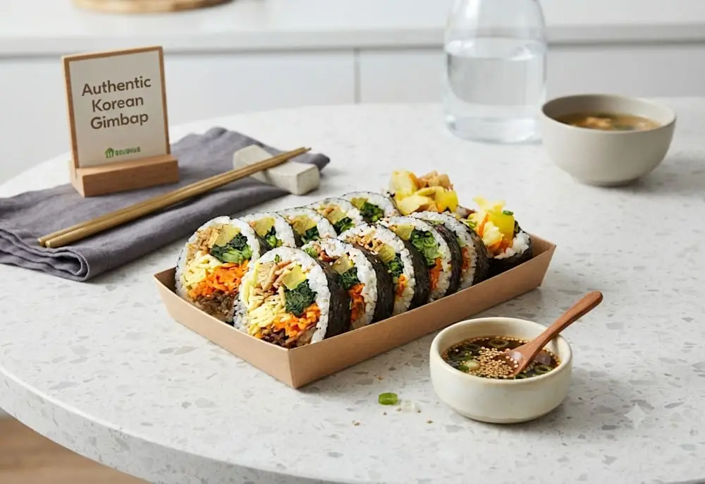 Fish Cake Gimbap at Rice Junky
