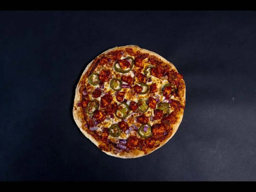 Vijayawada Chicken Pizza at My Indian Pizza