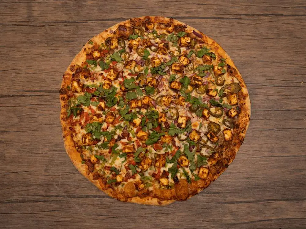 Half N Half Medium at My Indian Pizza