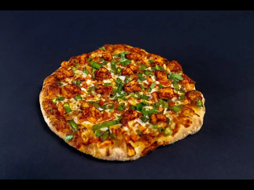 Butter Chicken Pizza at My Indian Pizza