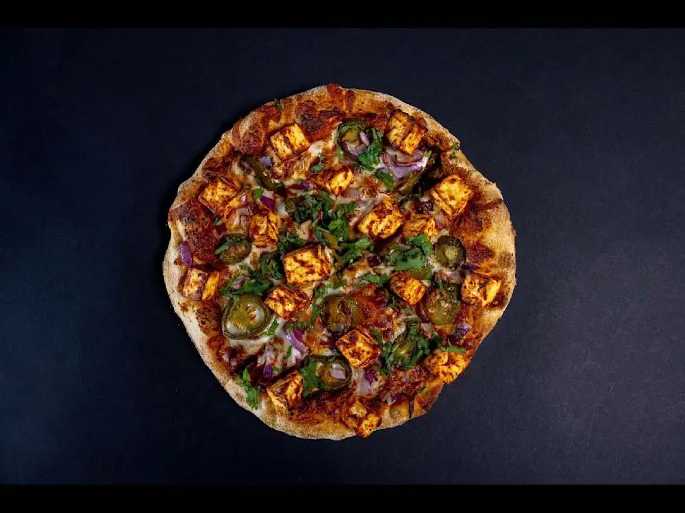 Vijayawada Paneer Pizza at My Indian Pizza
