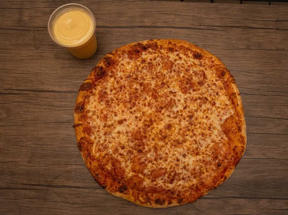 CYO Basic Cheese Pizza (Medium Half Left & Medium Half Right) at My Indian Pizza