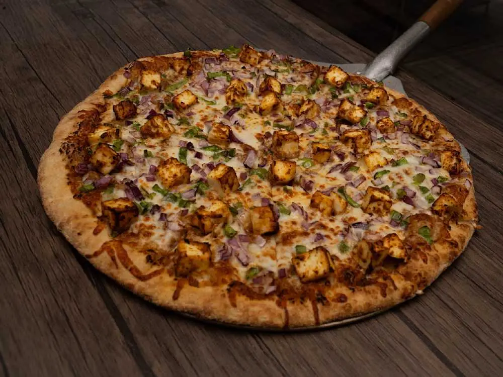 Tandoor Paneer Pizza at My Indian Pizza