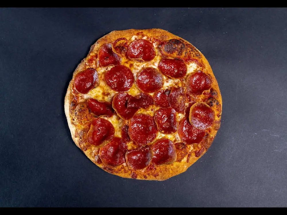 Just Pepperoni at My Indian Pizza