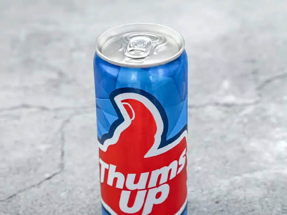 Canned Soda at My Indian Pizza