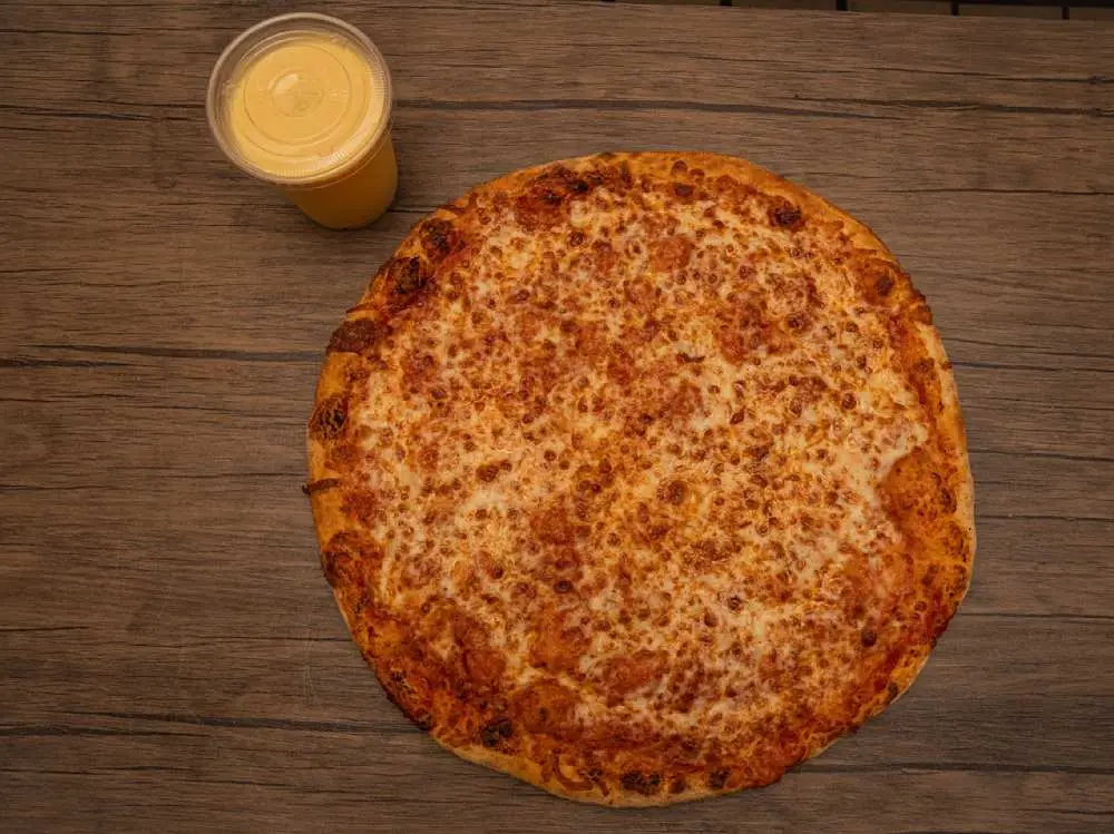 CYO Basic Cheese Pizza (Large Half Left & Large Half Right) at My Indian Pizza