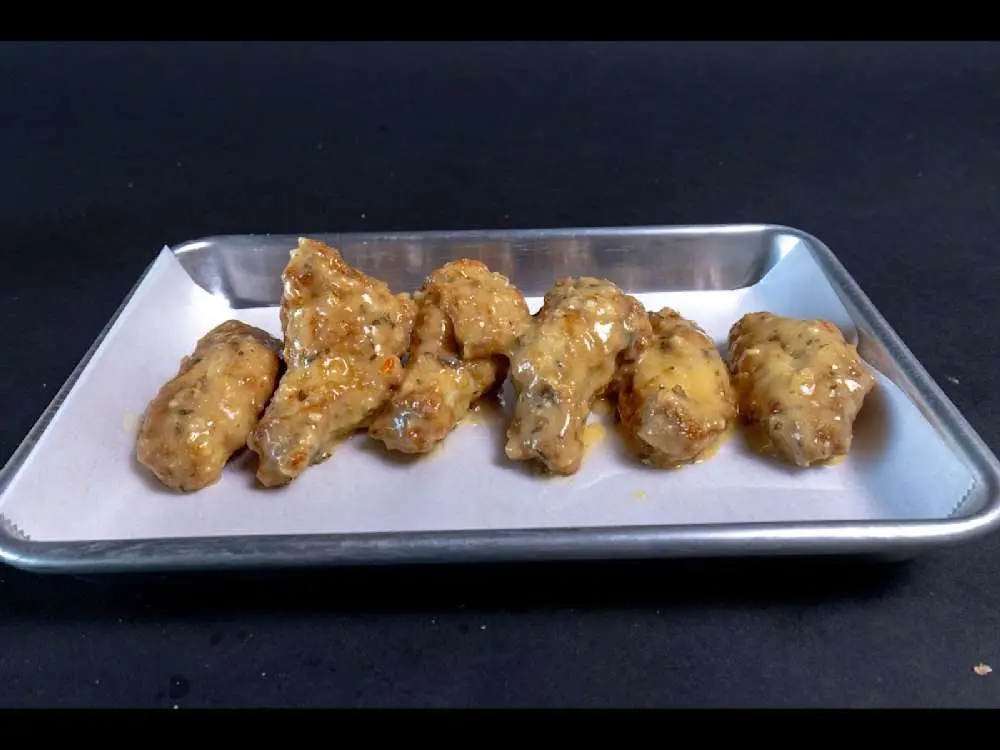 Parmesan Garlic Wings at My Indian Pizza