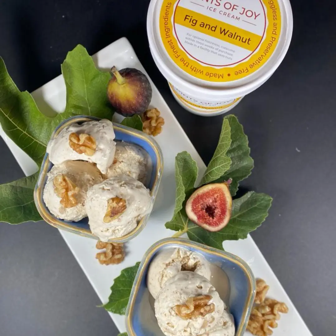 Fig n Walnut at Pints of Joy Ice Cream