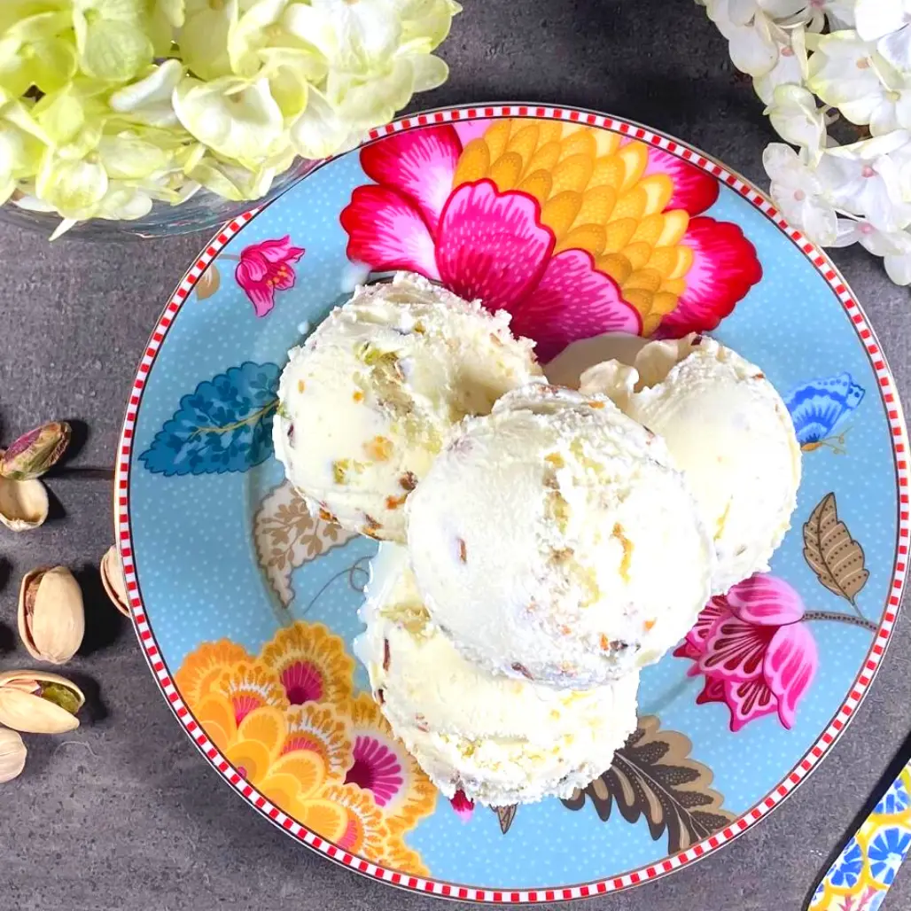 Pistachio Kulfi at Pints of Joy Ice Cream