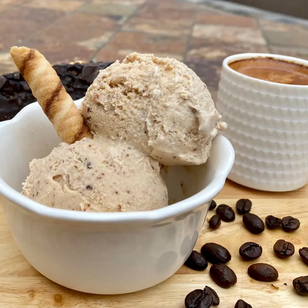 Vegan Mocha at Pints of Joy Ice Cream