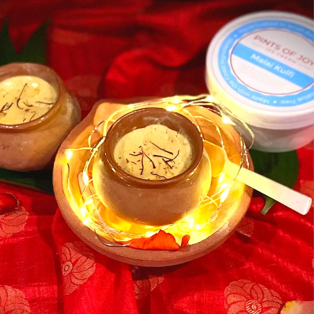 Malai Kulfi at Pints of Joy Ice Cream