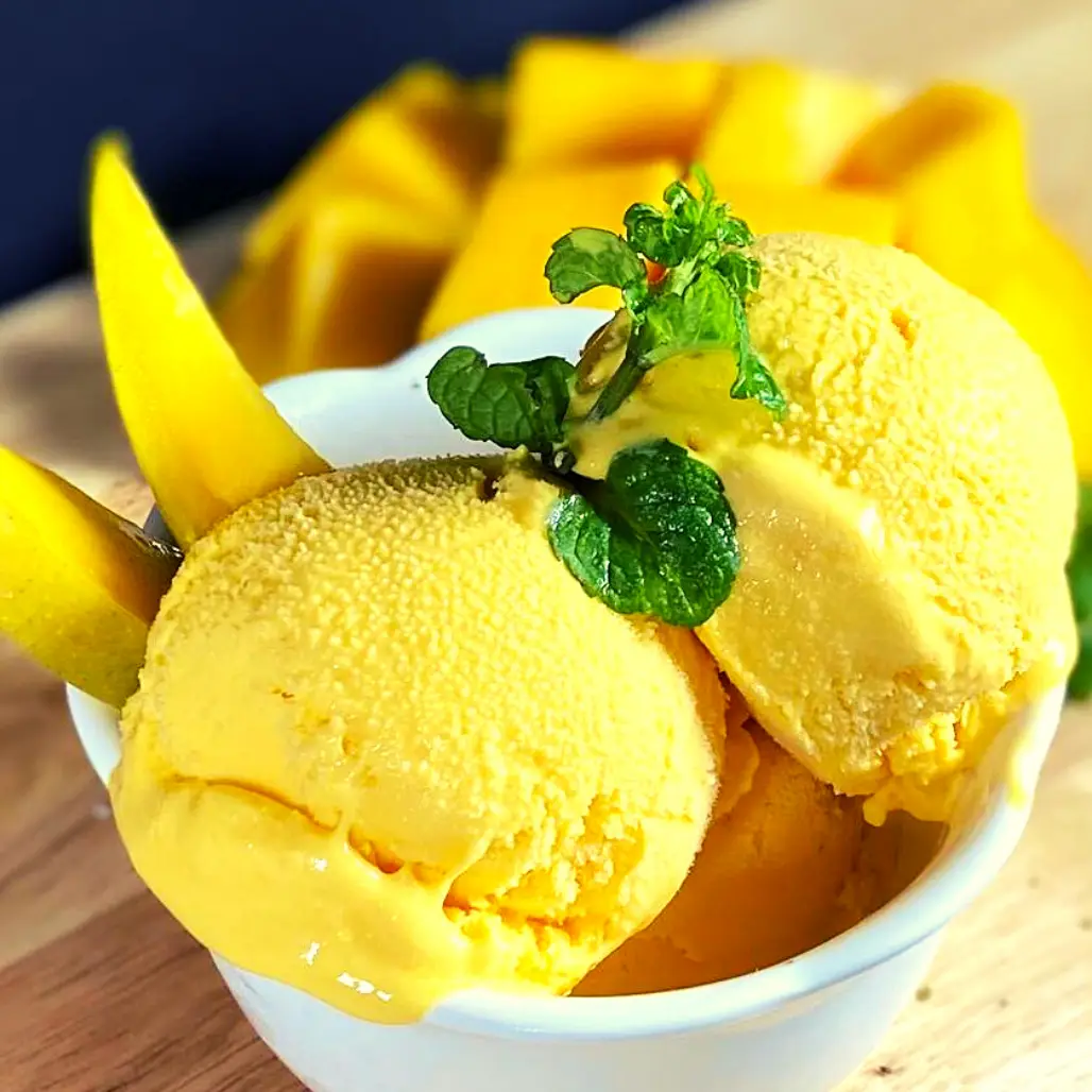 Alphonso Mango at Pints of Joy Ice Cream