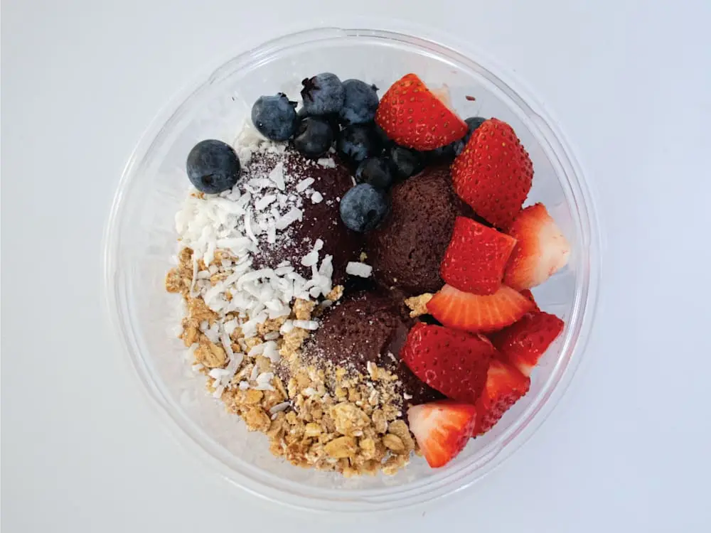 BYO Acai Bowl at Menchie's Frozen Yogurt