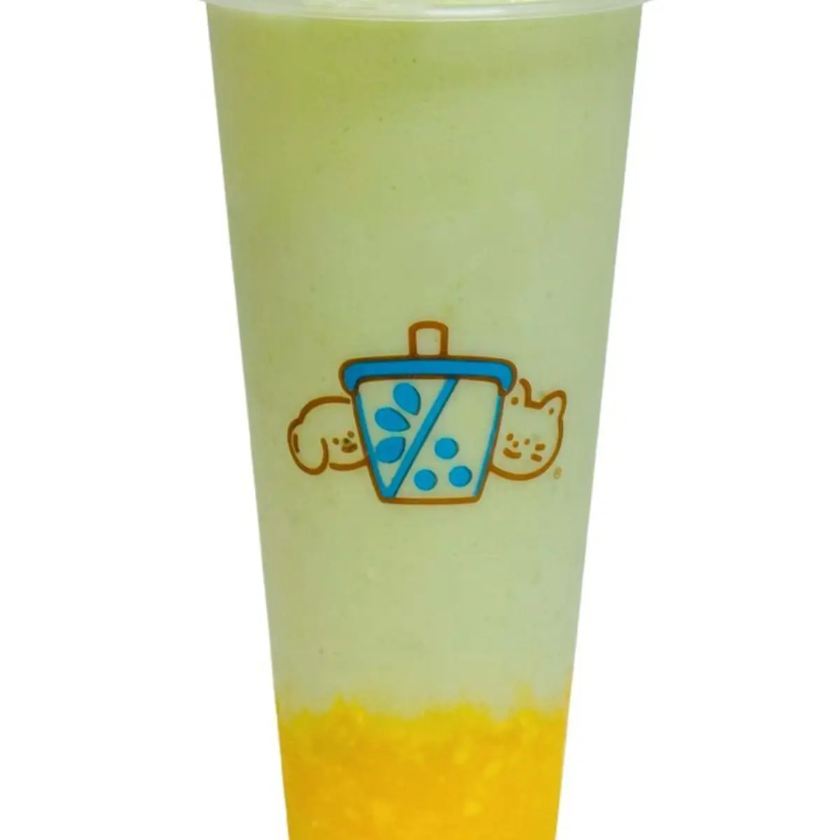 Avocado Slush W/ Mango 牛油果芒芒 at Duet Tea