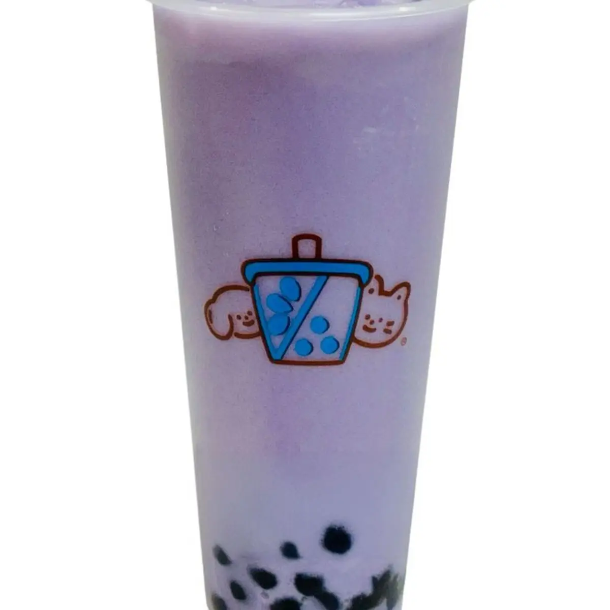 Taro Milk W/ Boba 香芋牛奶 (自带珍珠) at Duet Tea