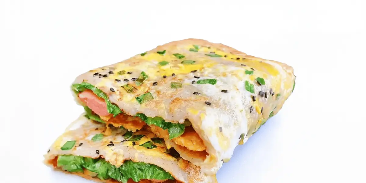 Chinese Crepe 煎饼果子 at Duet Tea