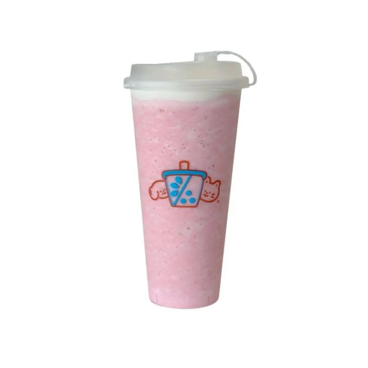 Strawberry Smoothie W/ Cheese Foam 奶盖草莓思慕雪 at Duet Tea