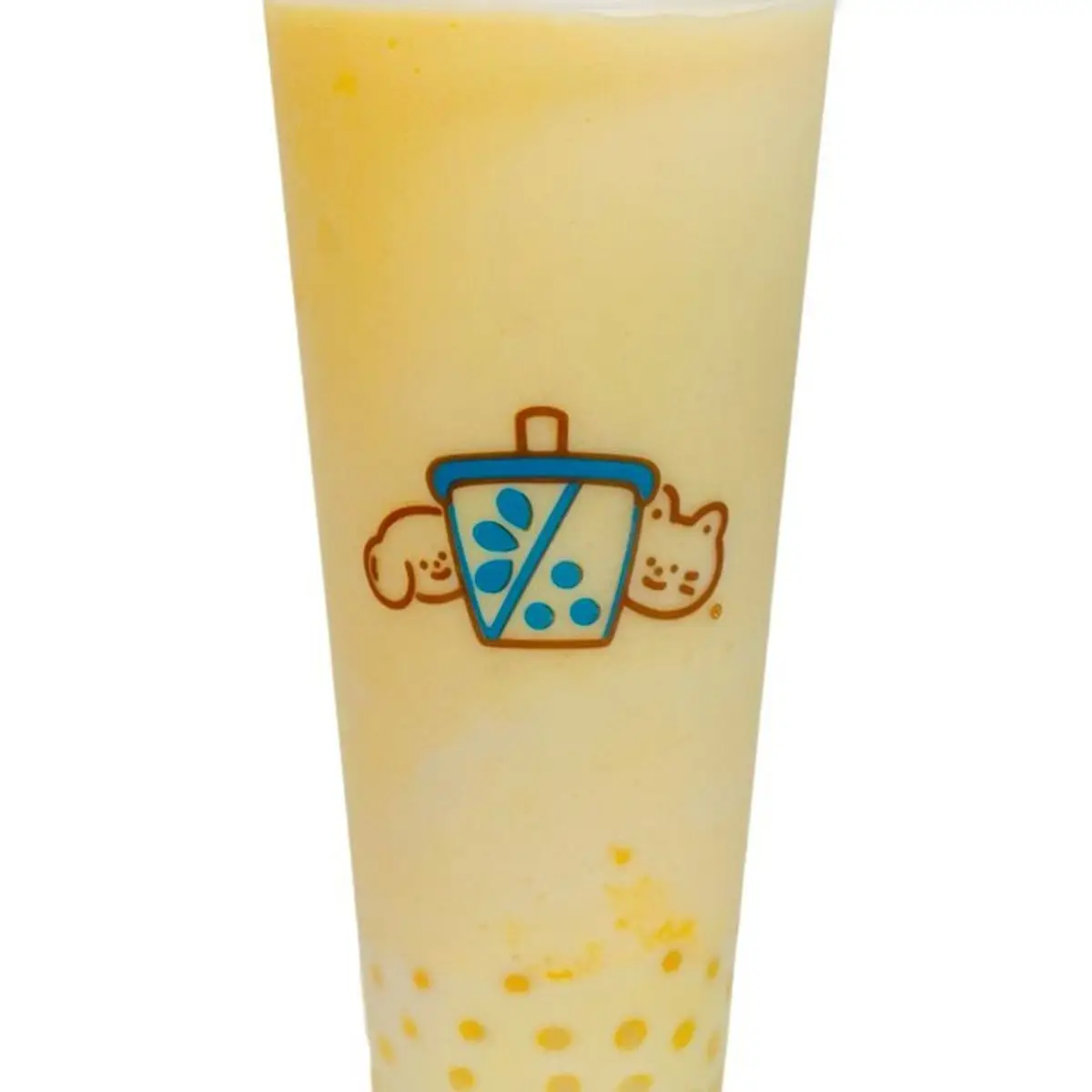 Mango Slush W/ Crystal Boba 芒果啵啵 at Duet Tea