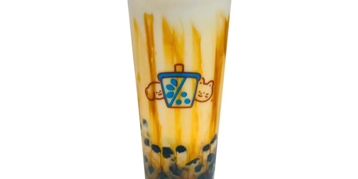 Brown Sugar Milk W/ Boba (No Tea) 黑糖珍珠鲜奶 at Duet Tea