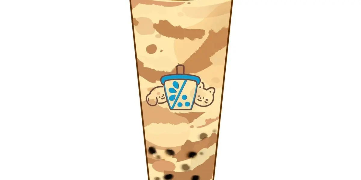 Oreo Creme Brùlèe Milk Tea W/ Boba 奥利奥珍珠布蕾脏脏茶 at Duet Tea