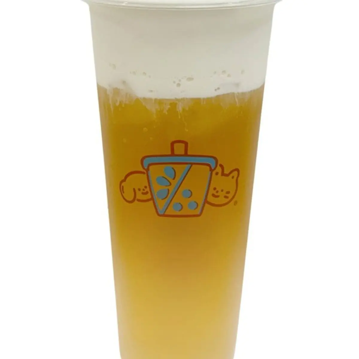 Jasmine Green Tea W/ Cheese Foam 奶盖茉莉绿茶 at Duet Tea
