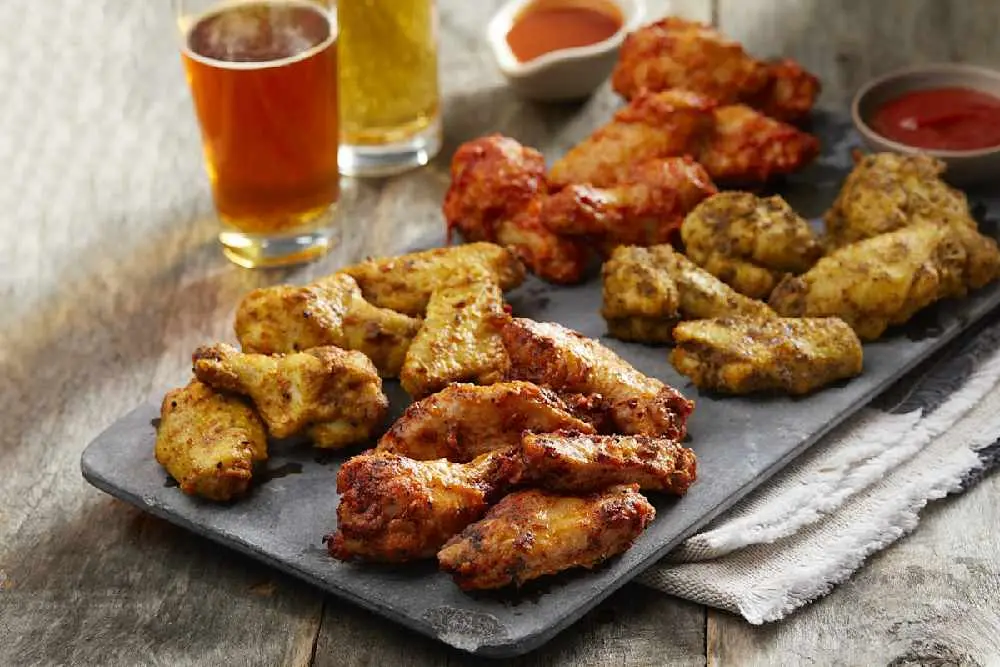 20-Piece Wings Sampler at Curry Pizza House