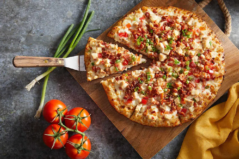 Chicken Bacon Supreme at Curry Pizza House