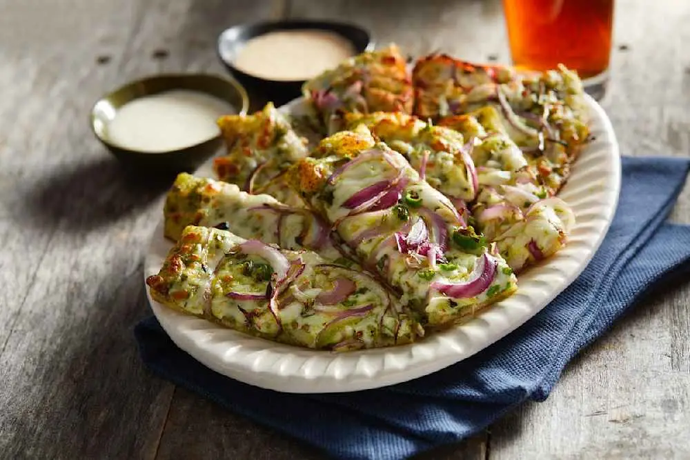 Desi Garlic Sticks at Curry Pizza House