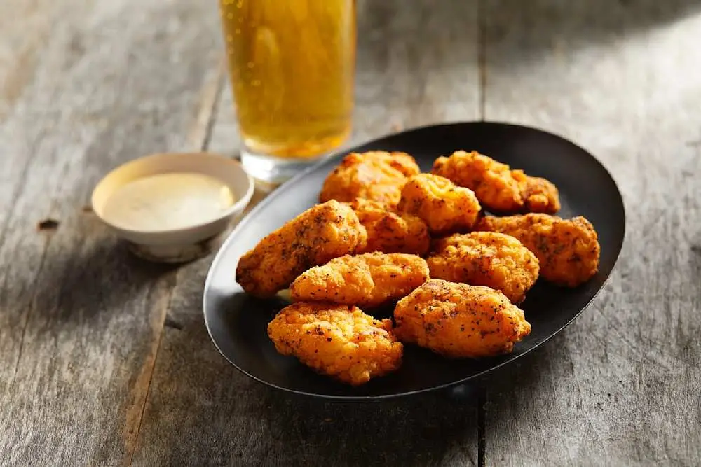 Boneless Tikka Wings at Curry Pizza House