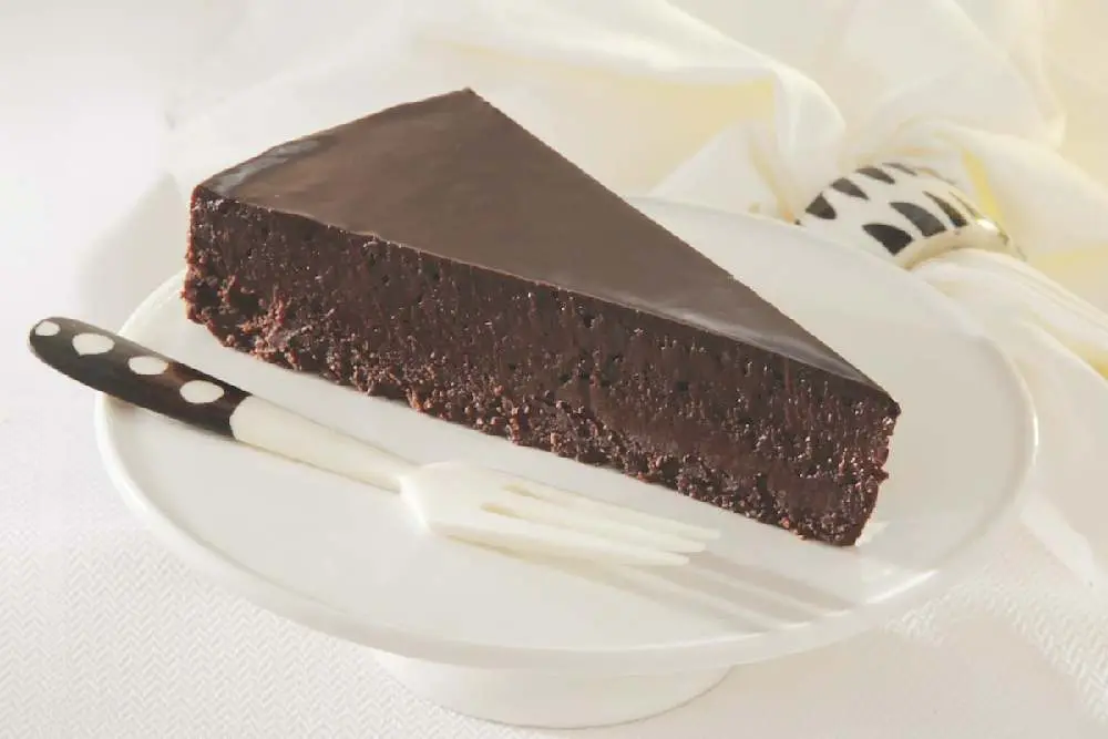 Flourless Chocolate Cake at Curry Pizza House